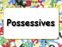 Grammar practice: Possessives