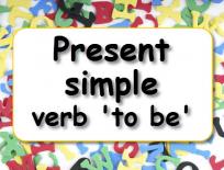 Grammar practice: Present simple - verb 'to be'