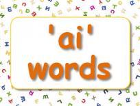 'ai' words