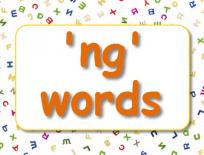 'ng' words