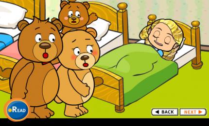 Goldilocks and the three bears screenshot