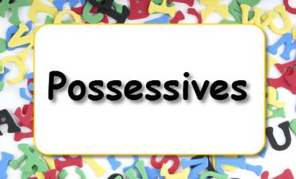 Grammar practice: Possessives