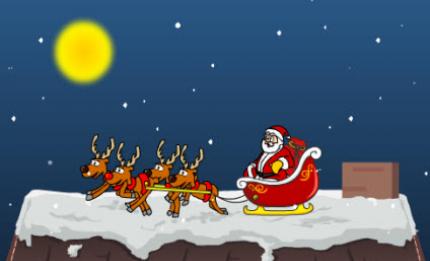 Santa, Santa, high in the sky screenshot