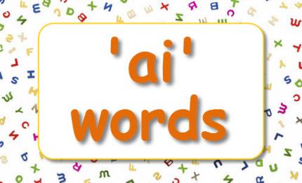 'ai' words