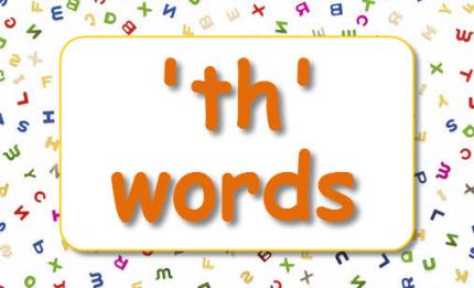 'th' words