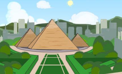 Pyramids in Paris screenshot