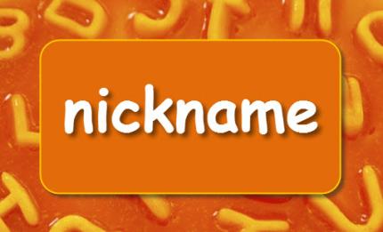 nickname