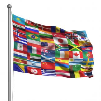 flag made of many different flags